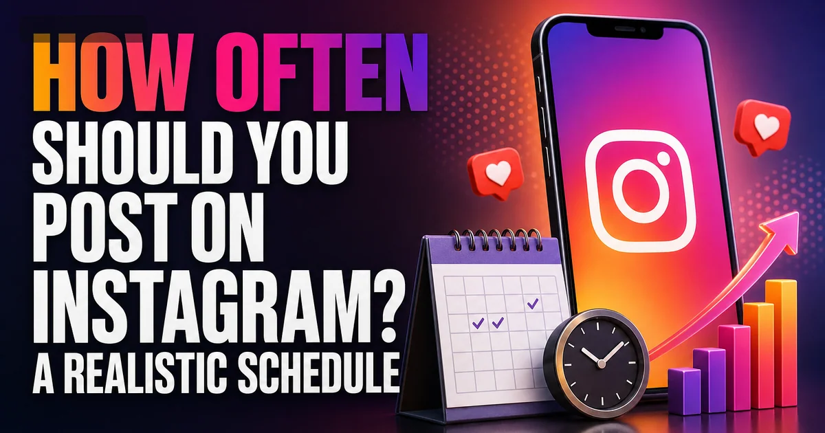 How Often Should You Post on Instagram? A Realistic Schedule