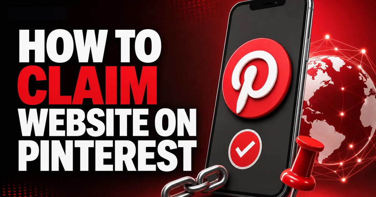 How to Claim Website on Pinterest: Step-by-Step Guide