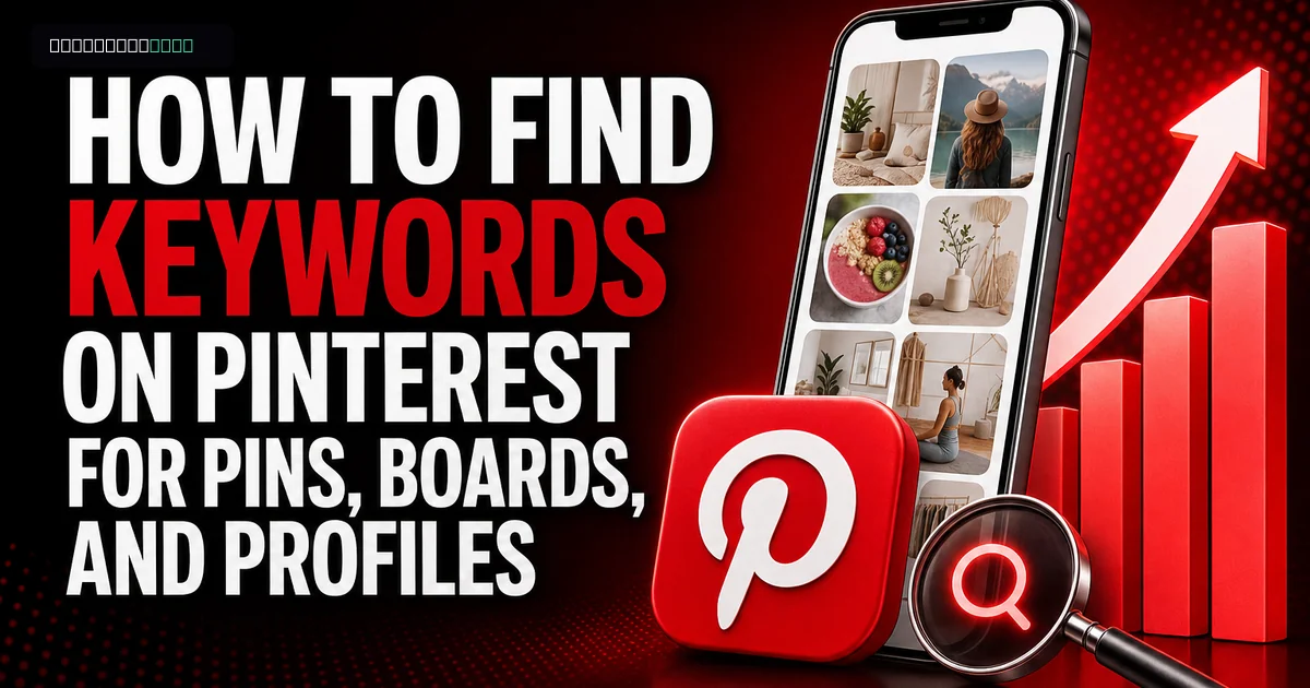 How to Find Keywords on Pinterest for Pins, Boards, and Profiles