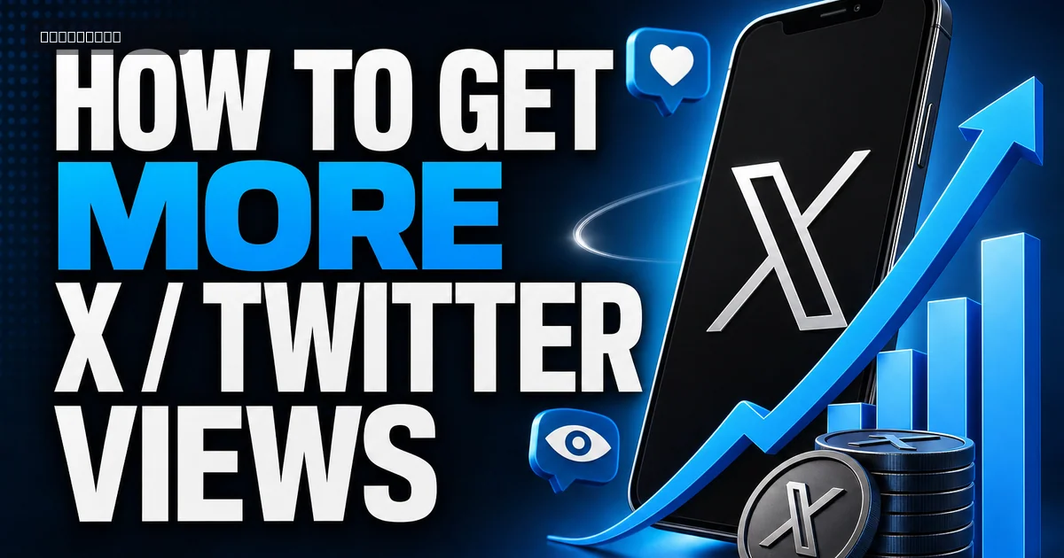 How to get more x / twitter views: 10 Smart Tactics
