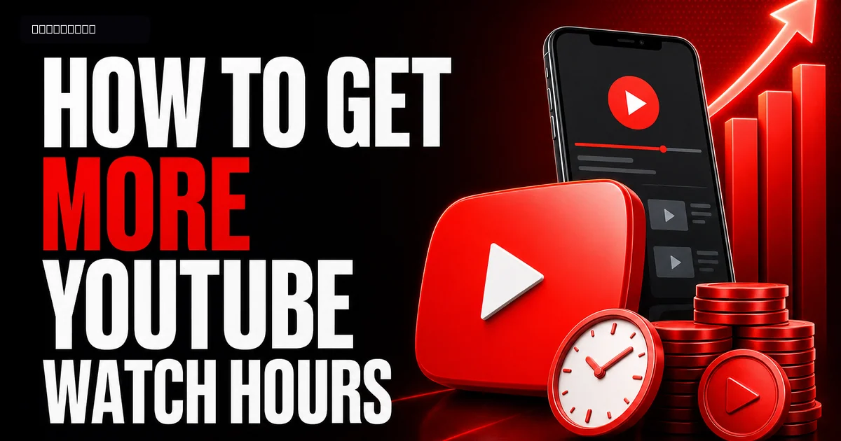 How to Get More YouTube Watch Hours: 12 Real Tactics