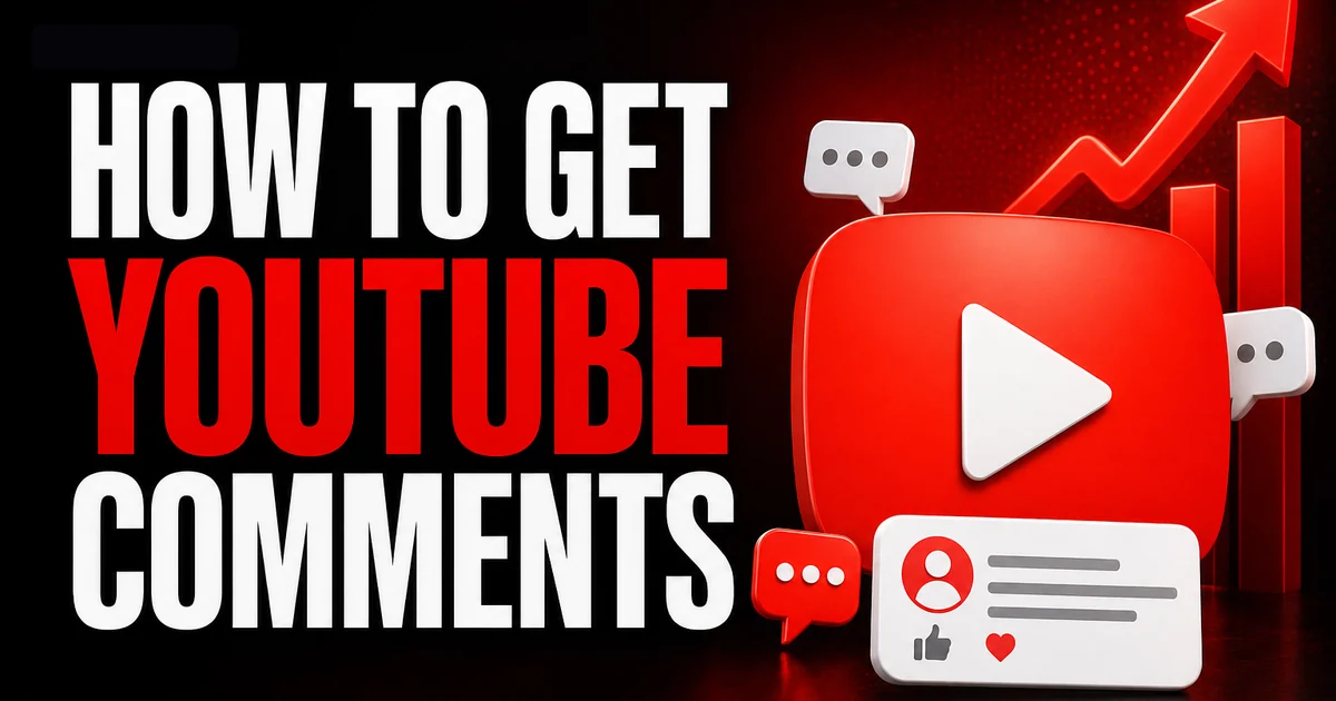 How to Get YouTube Comments: 12 Tactics That Work