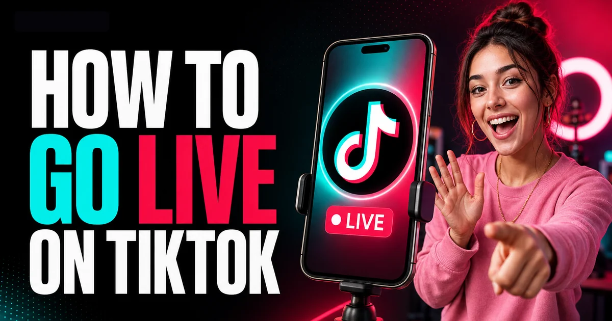 How to Go Live on TikTok: Follower Requirements, Age Rules, and Missing LIVE Fixes