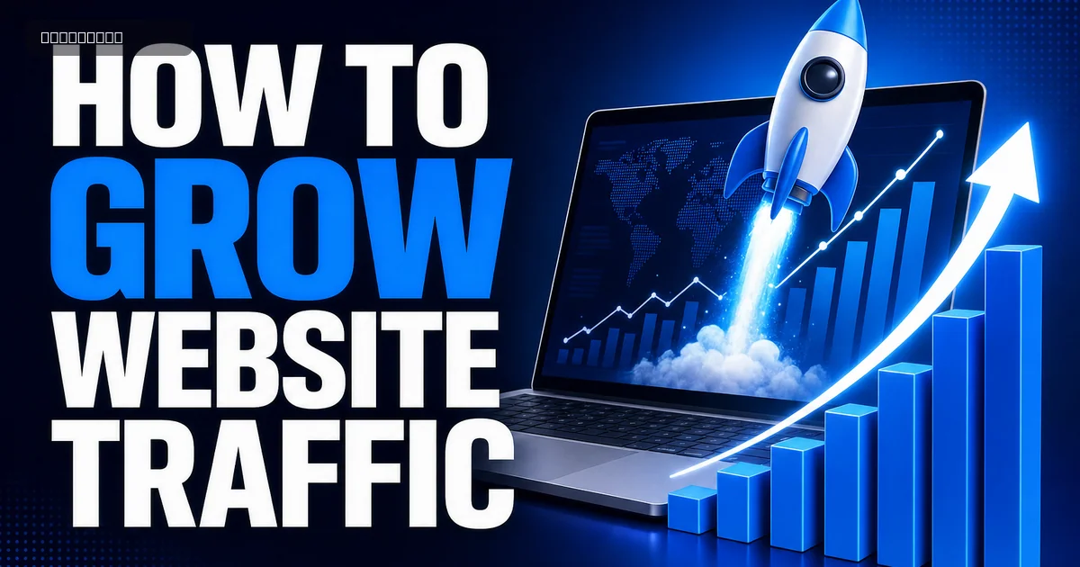 How to Grow Website Traffic: A Practical Playbook