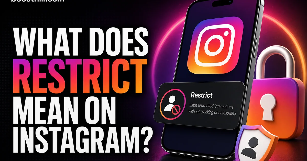 What Does Restrict Mean on Instagram? What Does Restrict Mean on Instagram?