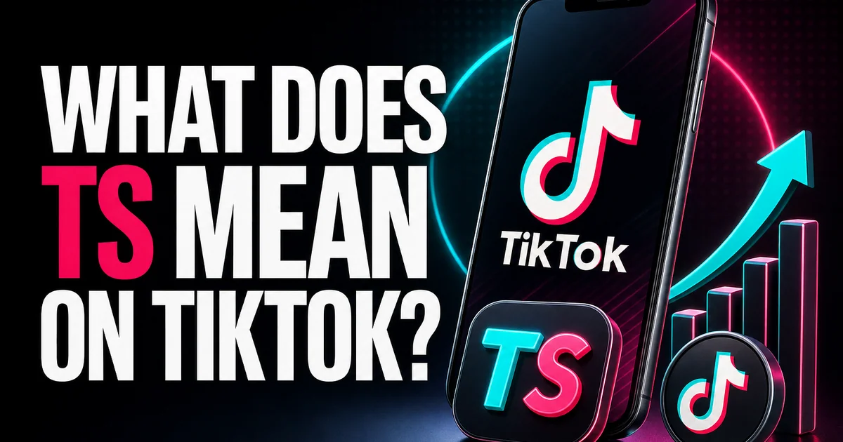 What Does TS Mean on TikTok? What Does TS Mean on TikTok?