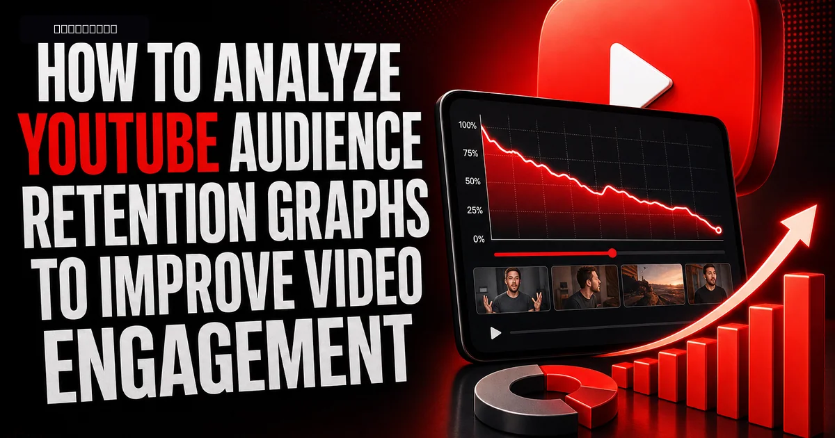 How to Analyze YouTube Audience Retention Graphs to Improve Video Engagement How to Analyze YouTube Audience Retention Graphs to Improve Video Engagement