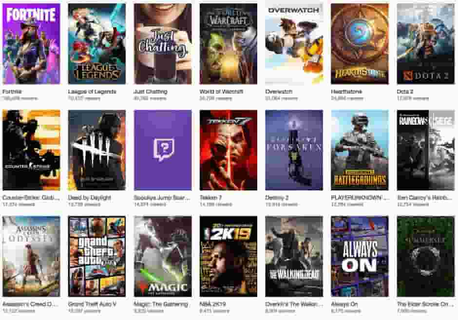 twitch games