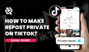 how to make reposts private on tiktok