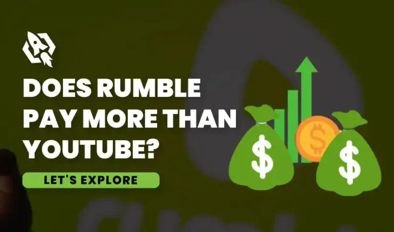 does rumble pay more than youtube