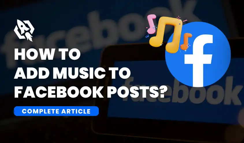 how to add music to facebook post