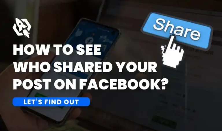 how to see who shared your post on facebook