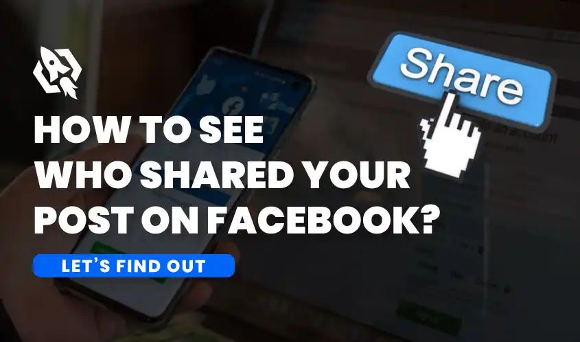 how to see who shared your post on facebook