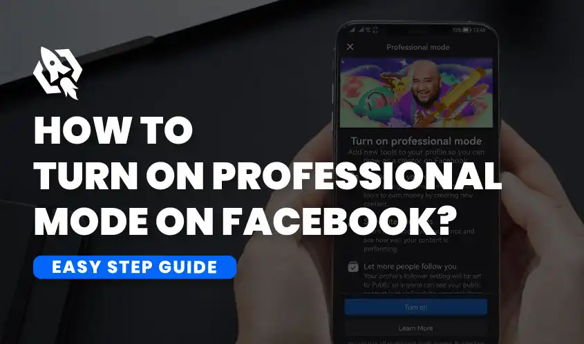 how to turn on professional mode on facebook