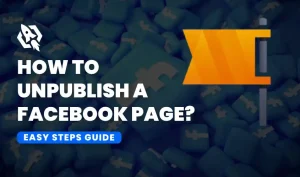 how to unpublish a facebook page