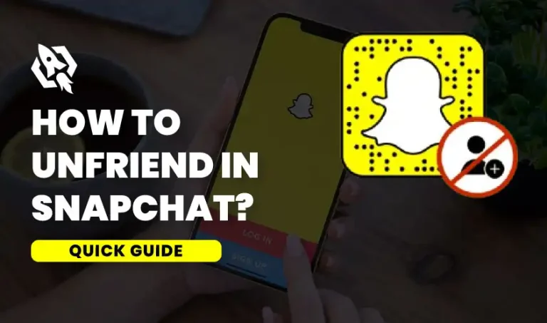 how to unfriend in snapchat