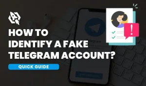 how to identify a fake telegram account