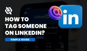 how to tag someone on linkedin